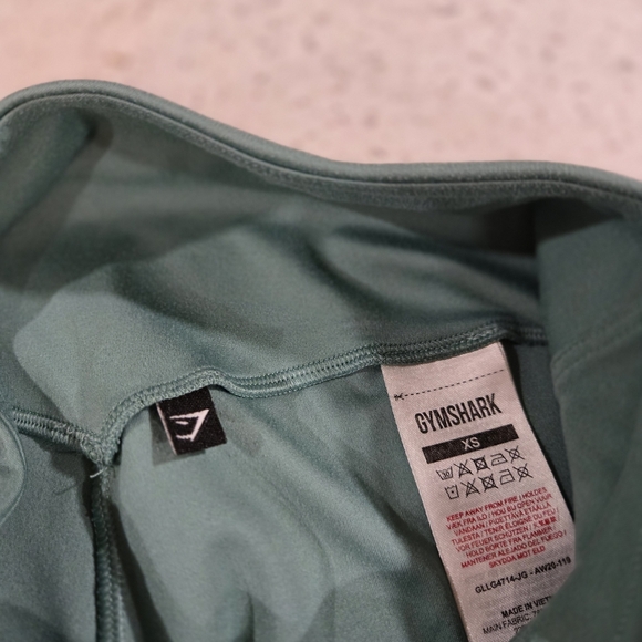 Gymshark Green High-Waisted Seamless Leggings - Picture 2 of 7